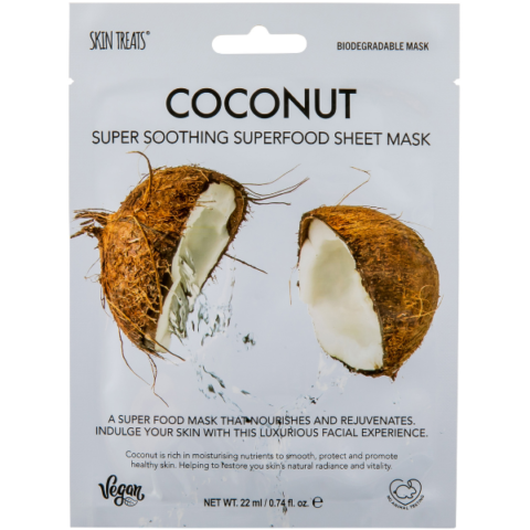 Skin Treats Coconut Super Soothing Superfood Sheet Face Mask