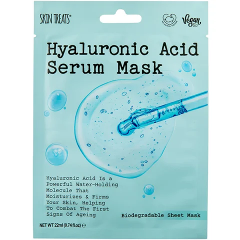 Skin Treats Hyaluronic Acid Biodegradable Serum Face Mask