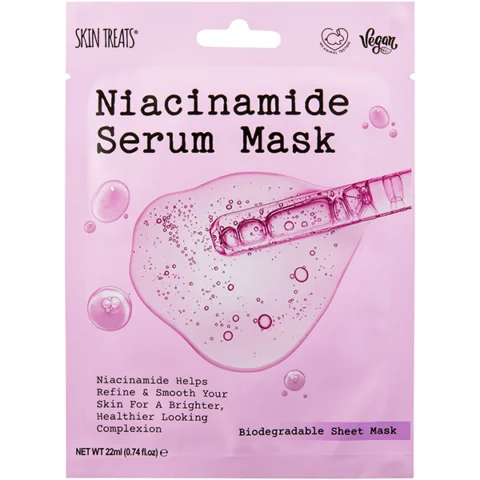 Skin Treats Niacinamide Biodegradable Serum Face Mask