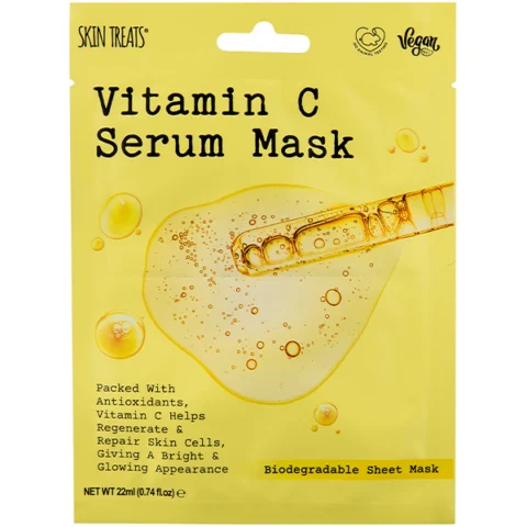 Skin Treats Vitamin C Biodegradable Serum Face Mask