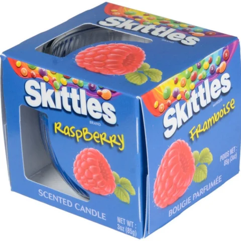 Skittles Raspberry Scented Jar Candle 3oz