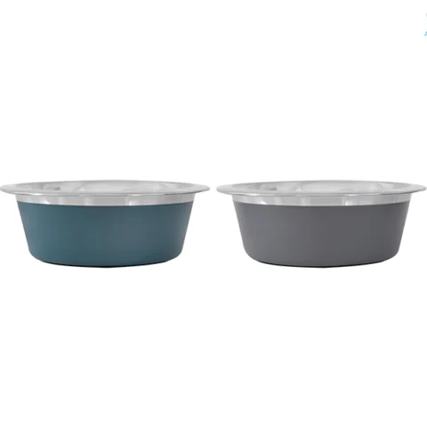 Smart Choice 21cm Stainless Steel Pet Bowl 1.6L Assorted Colours