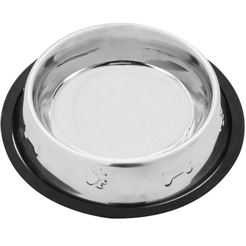 Smart Choice Anti-Skid Stainless Steel Dog Bowl 400ml