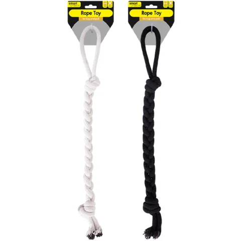 Smart Choice Double Knot Rope Dog Toy 54cm Assorted Colours