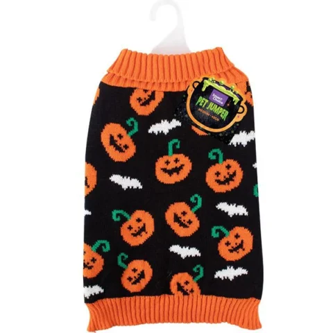 Smart Choice Halloween Pumpkin Dog Jumper Medium 40cm