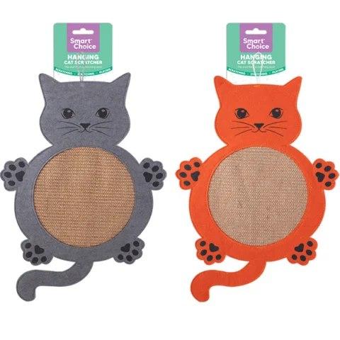 Smart Choice Hanging Cat Scratch Mat 42cm X 23cm Assorted Colours