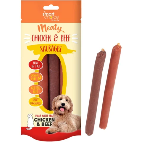 Smart Choice Large Meaty Sausage Dog Treats 4 Pack