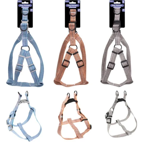 Smart Choice Medium-to-Large Woven Dog Harness 50cm-65cm Assorted Colours
