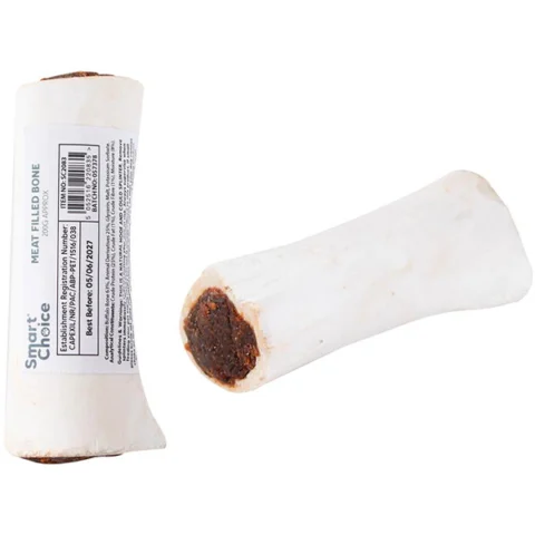 Smart Choice Natural Meat-Filled Dog Bone Treat 200g