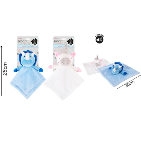 Smart Choice Small Dog Puppy Comforter Toy Assorted