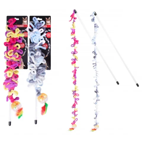 Smart Choice Soft Loopy Cat Teaser Toy Assorted Colours