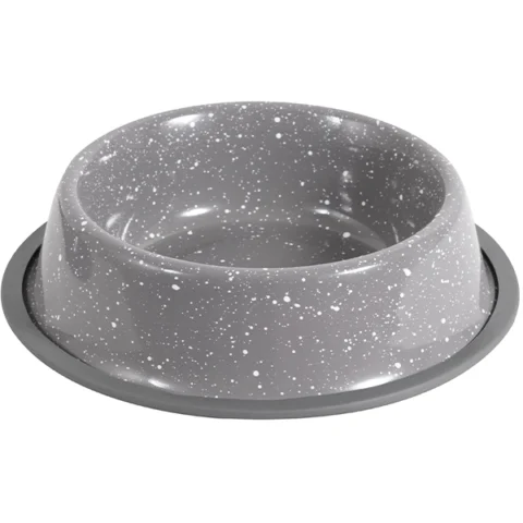 Smart Choice Speckled Stainless Steel Pet Bowl 900ml