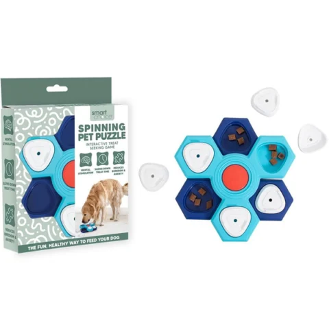 Smart Choice Spinning Interactive Treat Pet Puzzle
