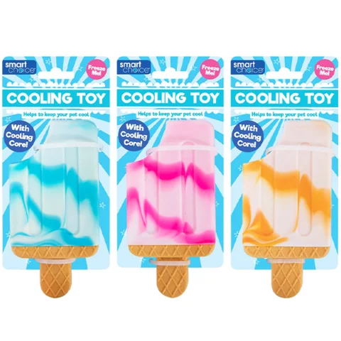 Smart Choice Summer Cooling Ice Lolly Dog Toy Assorted Colours