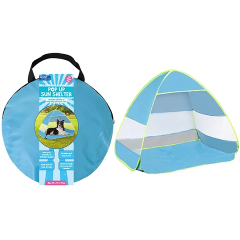 Smart Choice Summer Pop Up Sun Pet Shelter 70cm X 90cm X 70cm