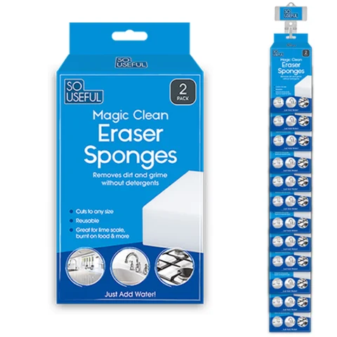 So Useful Cleaning Eraser Sponge 2 Pack