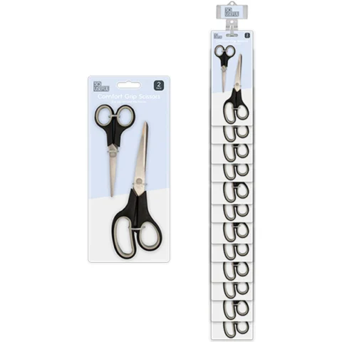 So Useful Comfort Grip Scissors 2 Pack