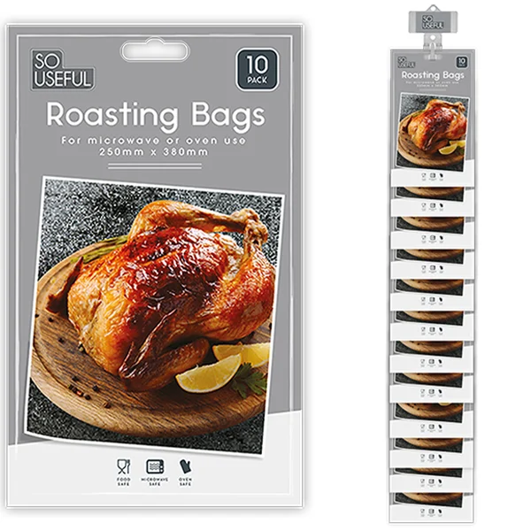 So Useful Microwave & Oven Roasting Bags 25cm X 38cm 10 Pack