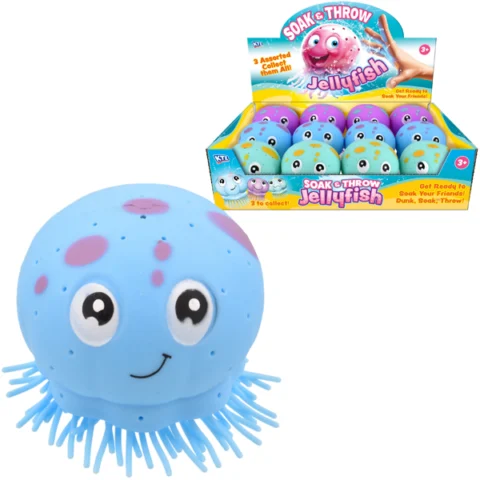 Soak & Throw Splash Jellyfish Assorted Colours