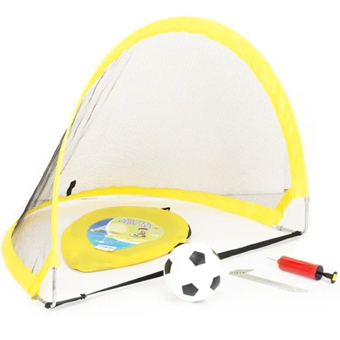 Soccer Play Set Ball & Folding Net 2pc