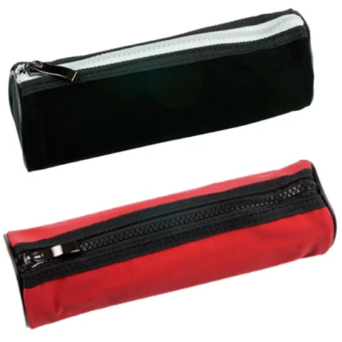 Soft Feel Zipped Pencil Case Assorted Colours