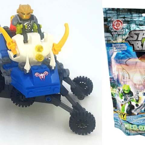 Space Baby Diy Building Block Model