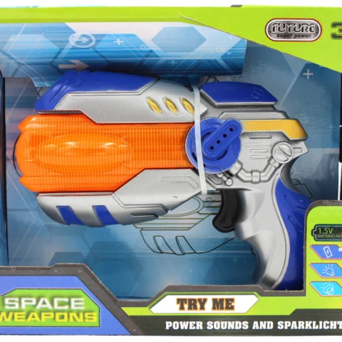 Space Weapon Toy Gun Battery Operated