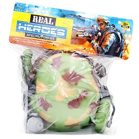 Special Forces Military Camo Helmet & Accessories