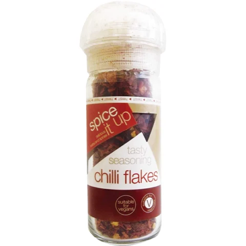 Spice It Up Chilli Flakes Seasoning Grinder 30G