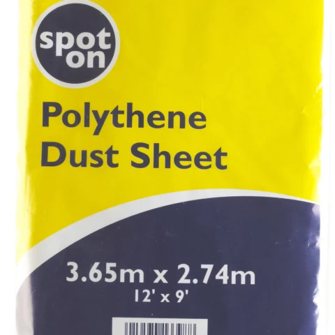 Spot On Polythene Dust Sheet 12" X 9"