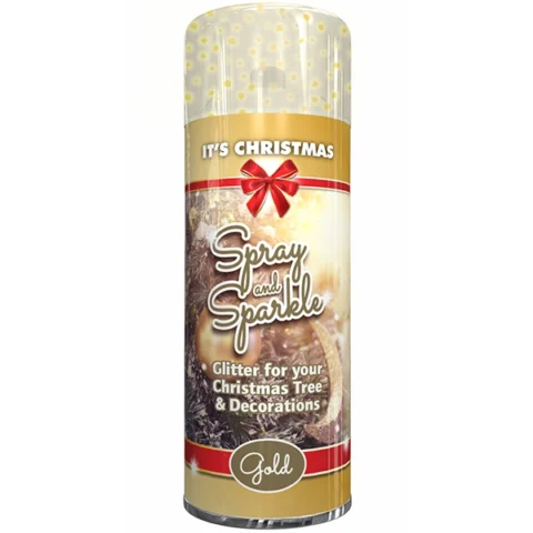 Spray & Sparkle Christmas Tree Spray Gold 200ml