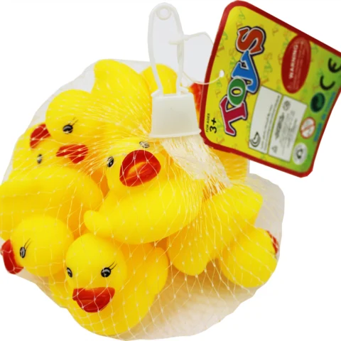 Squeaky Rubber Ducks Bath Toys 8pc