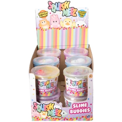 Squish Meez Slime Buddies Squish Toy Assorted