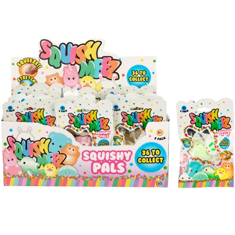 Squish Meez Squishy Pals Toys 2 Pack Assorted