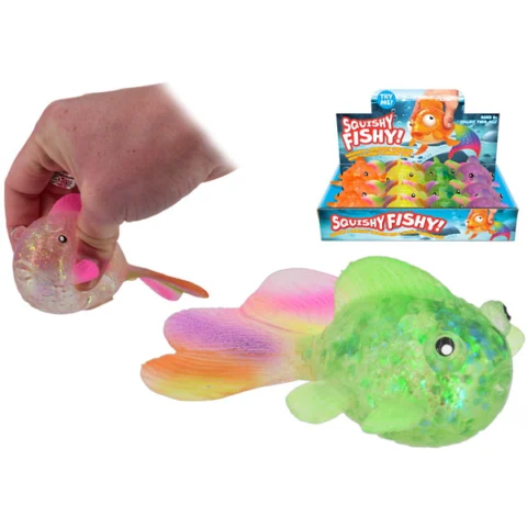 Squishy Fishy Squish Toy Assorted Colours