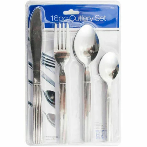Stainless Steel Cutlery Set 16pc