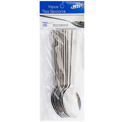 Stainless Steel Teaspoons 10pc