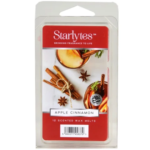 Starlytes Apple Cinnamon 12 Scented Wax Melts