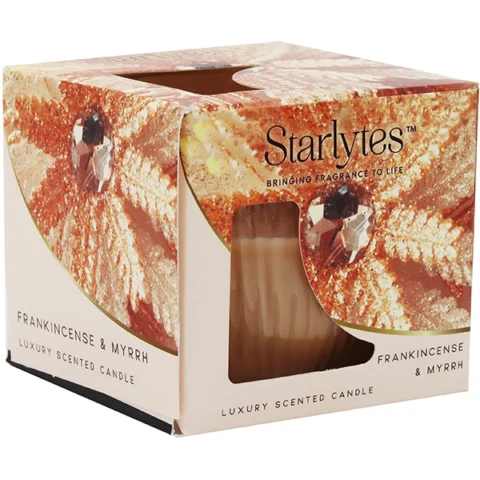 Starlytes Frankincense & Myrrh Luxury Scented Candle 85g