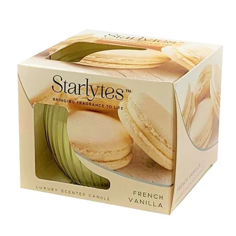 Starlytes French Vanilla Luxury Scented Candle 85g