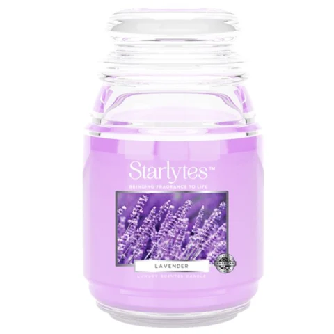 Starlytes Lavender Scented Jar Candle 18oz