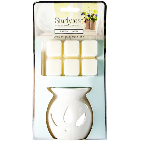 Starlytes Luxury Fresh Linen Wax Melt Set