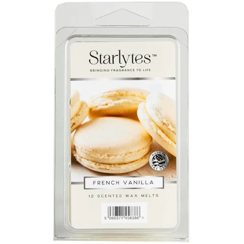 Starlytes Scented Wax Melts French Vanilla 12pc