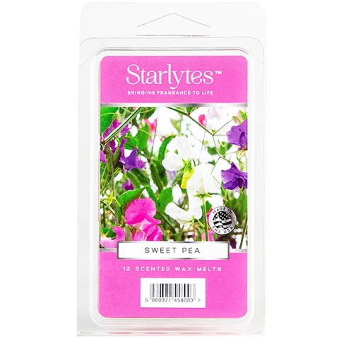 Starlytes Sweet Pea 12 Scented Wax Melts