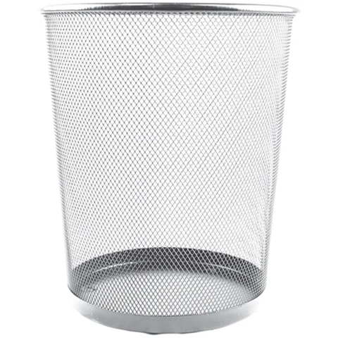 Store Smart Silver Metal Mesh Bin 27cm X 23.5cm
