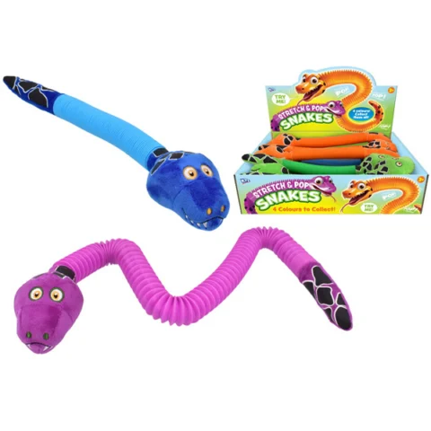 Stretch & Pop Snakes Assorted Colours