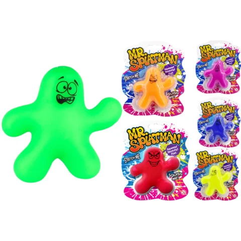 Stretchy Squishy Mr Splatman Assorted Colours