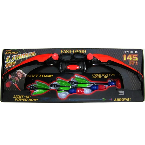 Super Archer Lightning Light Up Bow & 3 Arrows