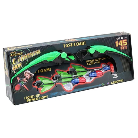 Super Archer Lightning Light Up Bow & 3 Arrows