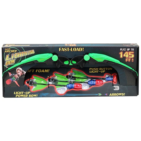Super Archer Lightning Light Up Bow & 3 Arrows